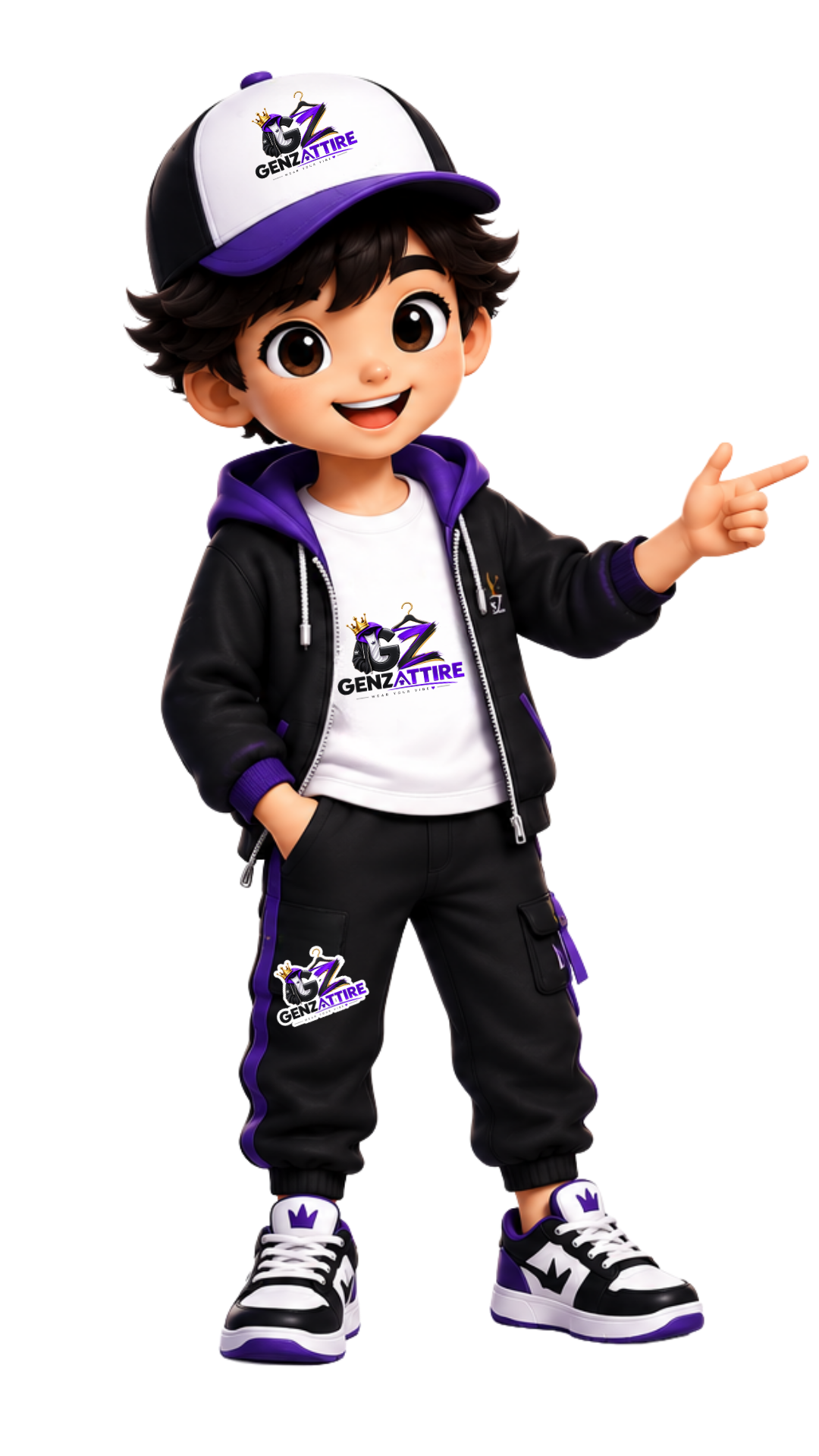 GenZattire boy cartoon