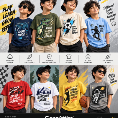 printed graphic t shirts for boys by GenzAttire